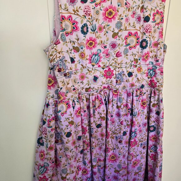 Floral ombre summer dress 2x with POCKETS!!! - Picture 7 of 8